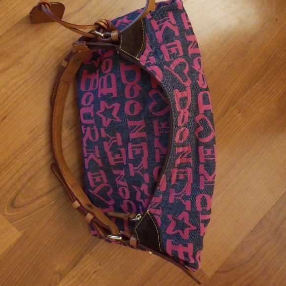 Used Dooney&B Jean's bag with D&B inscription. - Picture 8 of 8
